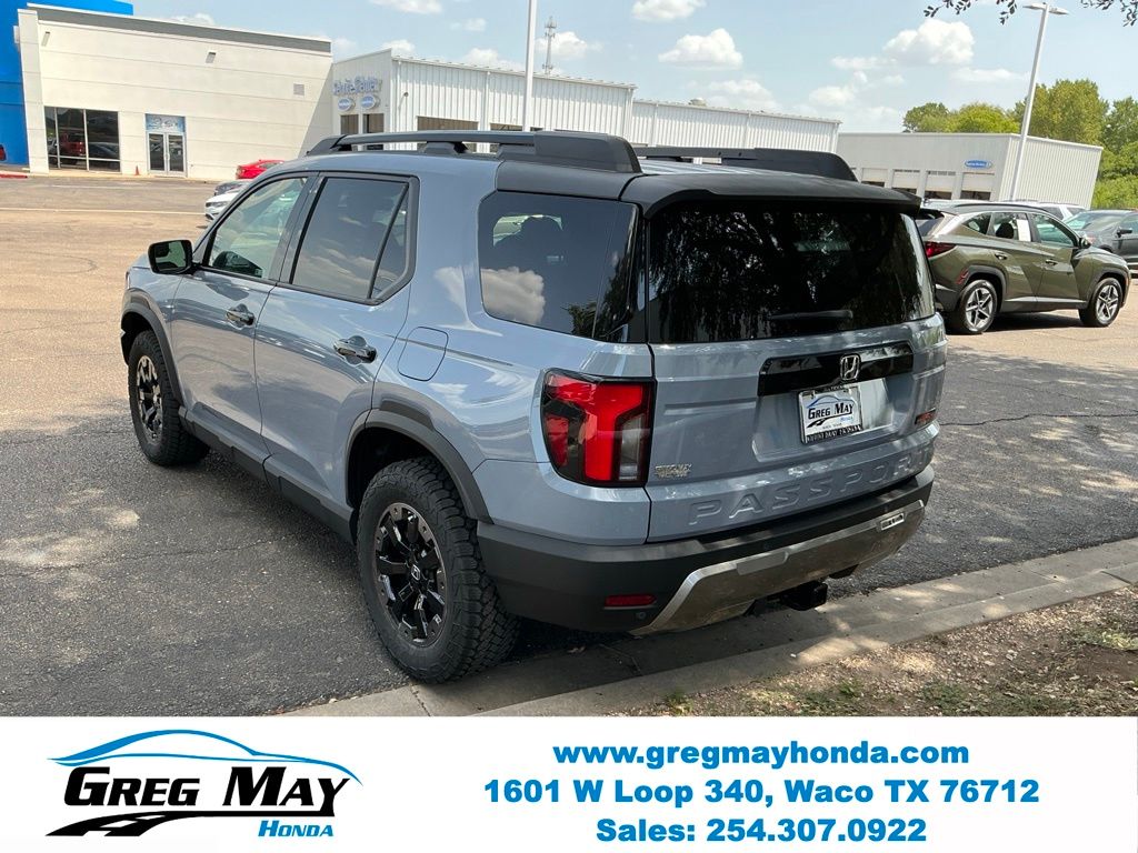2026 Honda Passport TrailSport Elite Gray at Greg May Honda