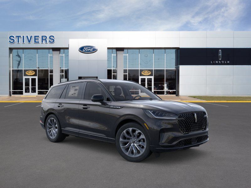Black 2026 Lincoln Aviator Premiere RWD SUV / Crossover Rear-Wheel Drive Automatic