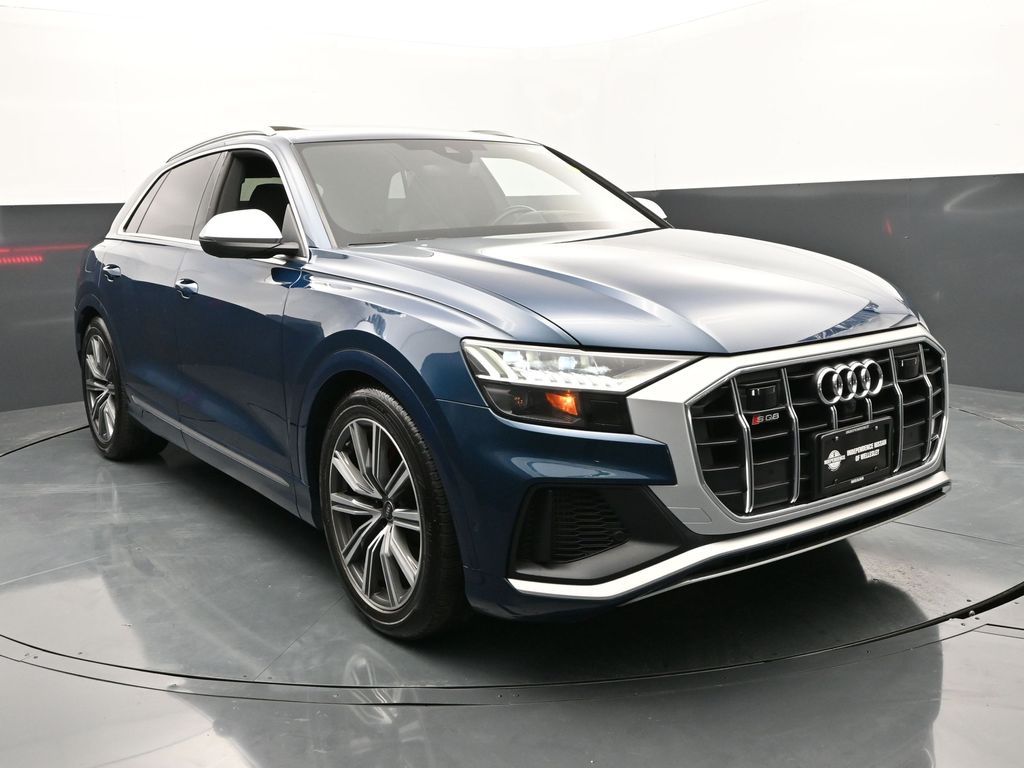 Galaxy Blue Metallic 2022 Audi SQ8 4.0T quattro Prestige SUV / Crossover All-Wheel Drive 8-Speed Automatic