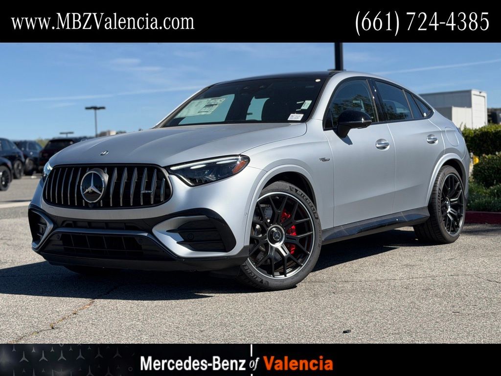 Silver 2025 Mercedes-Benz GLC SUV / Crossover All-Wheel Drive 9-Speed Automatic