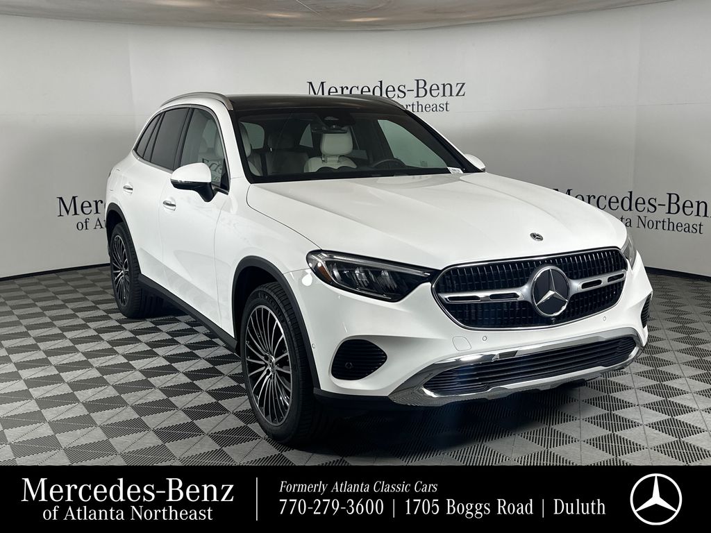 Polar White 2026 Mercedes-Benz GLC 300 4MATIC SUV / Crossover All-Wheel Drive 9-Speed Automatic