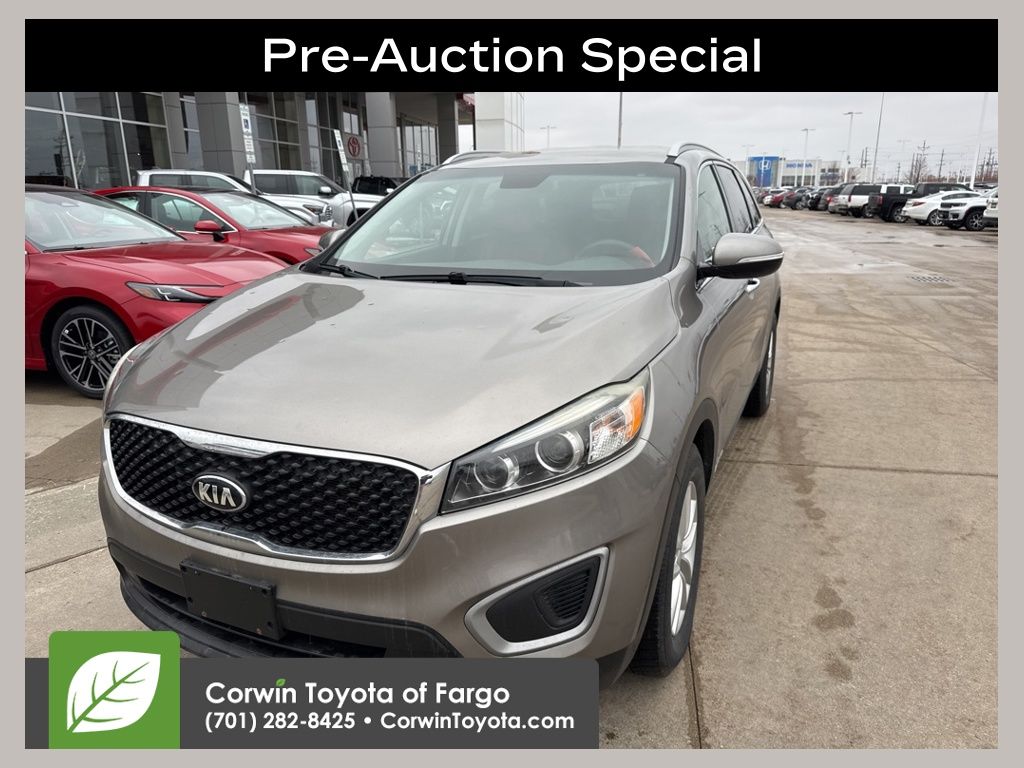Titanium Silver 2016 Kia Sorento LX V6 AWD SUV / Crossover All-Wheel Drive 6-Speed Automatic