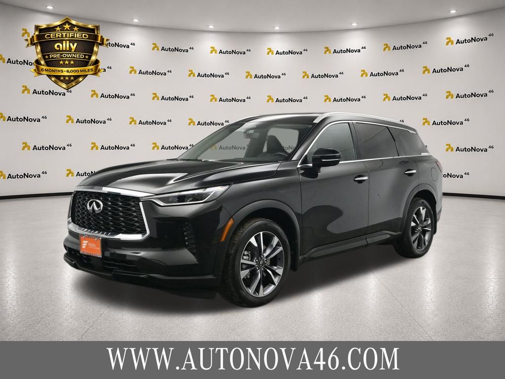 Mineral Black 2023 INFINITI QX60 SUV / Crossover All-Wheel Drive 9-Speed Automatic