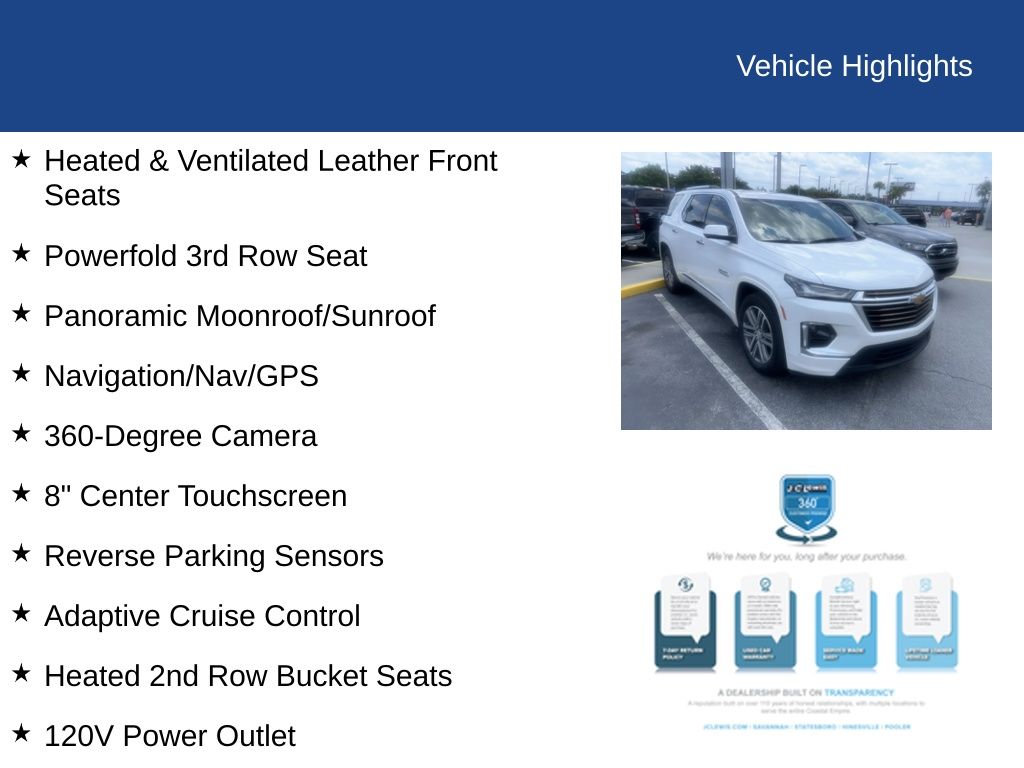 2023 Chevrolet Traverse High Country