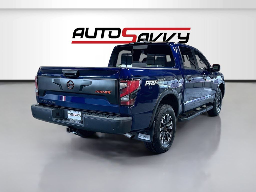 Used 2023 Deep Blue Pearl Nissan PRO-4X image 7