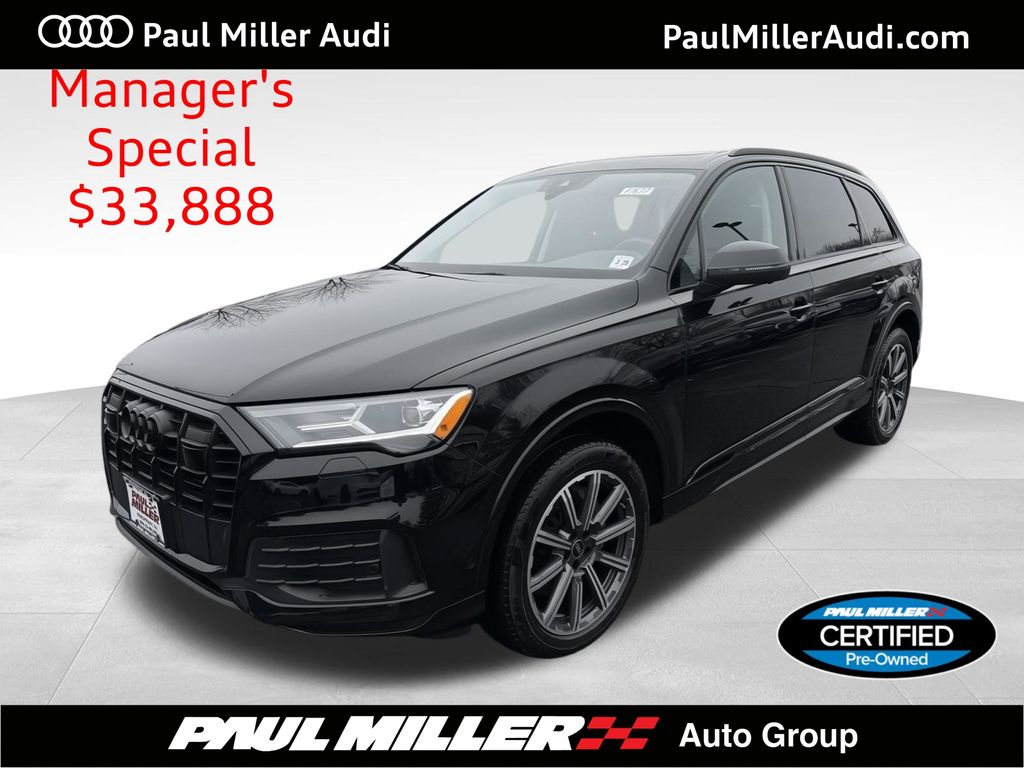 Black Metallic 2023 Audi Q7 quattro Premium Plus 45 TFSI SUV / Crossover All-Wheel Drive 8-Speed Automatic