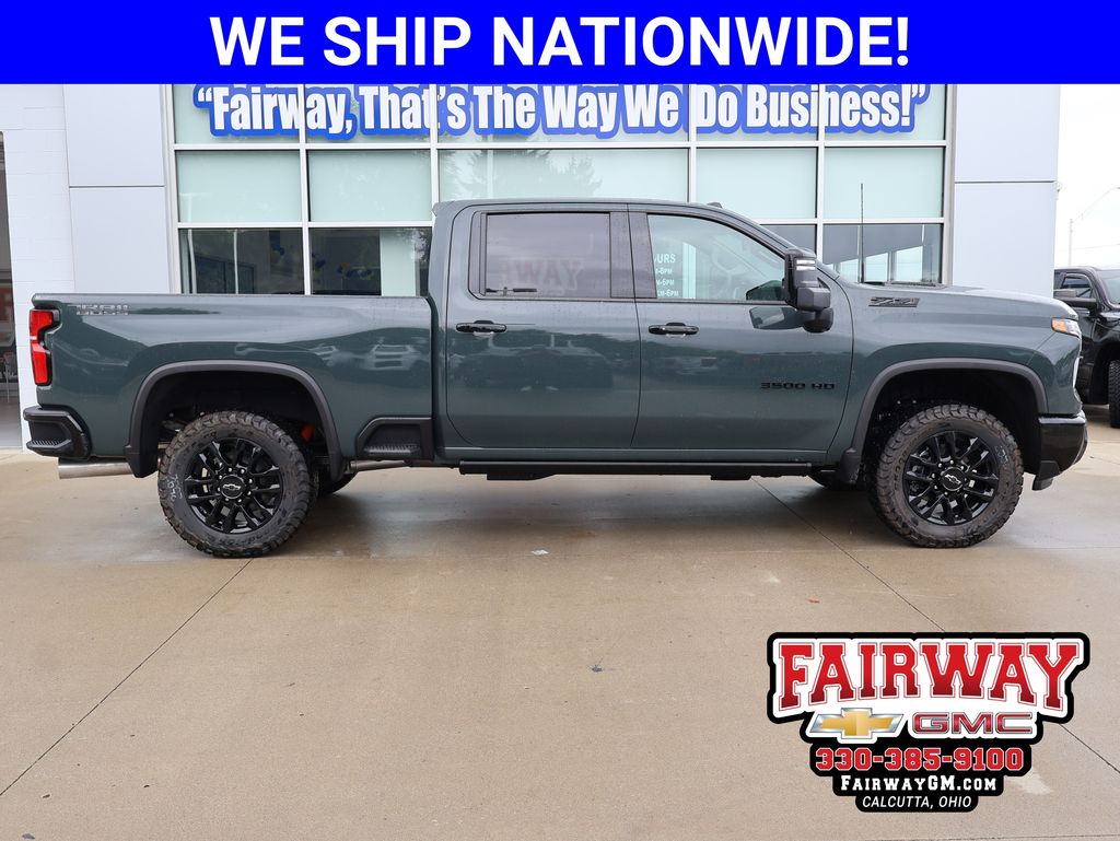 Cypress Gray 2026 Chevrolet Silverado 3500HD Pickup Truck Four-Wheel Drive Automatic