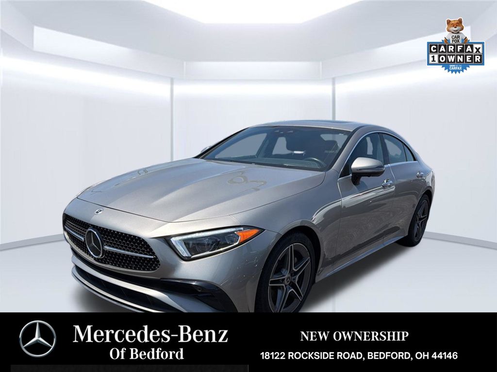 Mojave Silver Metallic 2022 Mercedes-Benz CLS Coupe All-Wheel Drive 9-Speed Automatic