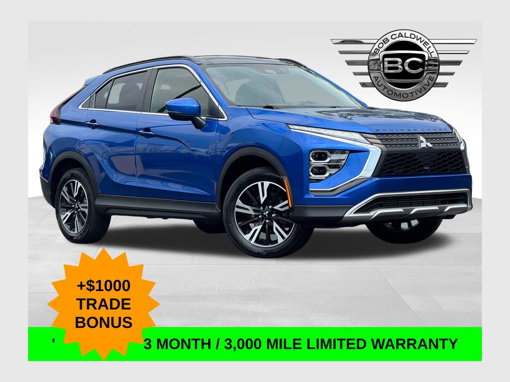 Blue 2023 Mitsubishi Eclipse Cross Continuously Variable Transmission