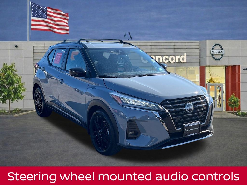 Boulder Gray Pearl 2024 Nissan Kicks SR FWD SUV / Crossover Front-Wheel Drive Continuously Variable Transmission