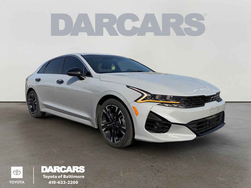 Wolf Gray 2023 Kia K5 GT-Line FWD Sedan Front-Wheel Drive 8-Speed Automatic