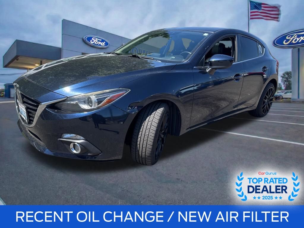 Deep Crystal Blue Mica 2016 Mazda MAZDA3 s Grand Touring Hatchback Hatchback Front-Wheel Drive 6-Speed Automatic