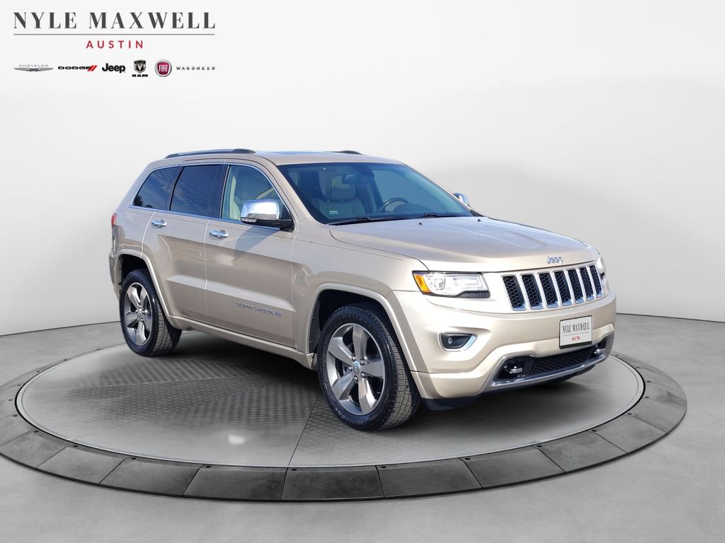 Used Car 2015 Jeep Grand Cherokee  Overland For Sale Under $12,000 In Austin, Texas