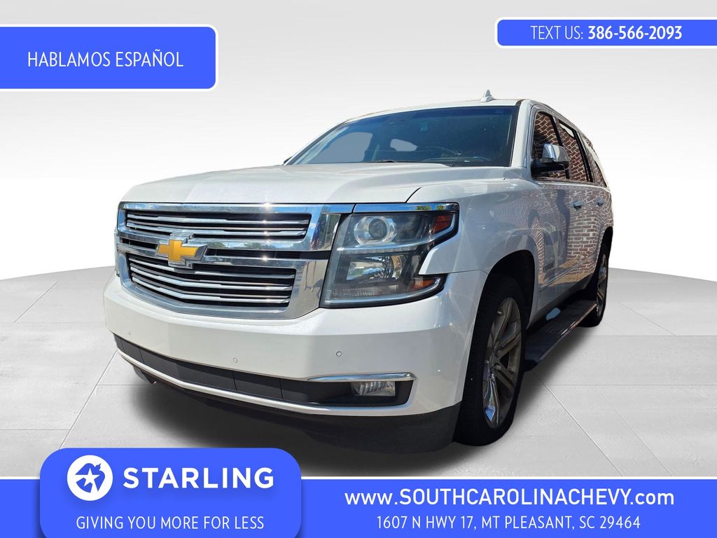 White (Iridescent Pearl Tricoat) 2016 Chevrolet Tahoe SUV / Crossover 4X2 6-Speed Automatic Overdrive