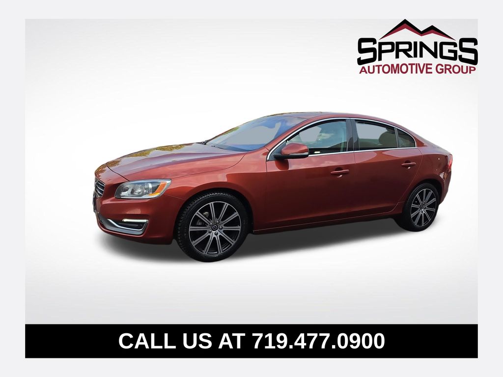 Flamenco Red Metallic 2017 Volvo S60 Sedan All-Wheel Drive Automatic