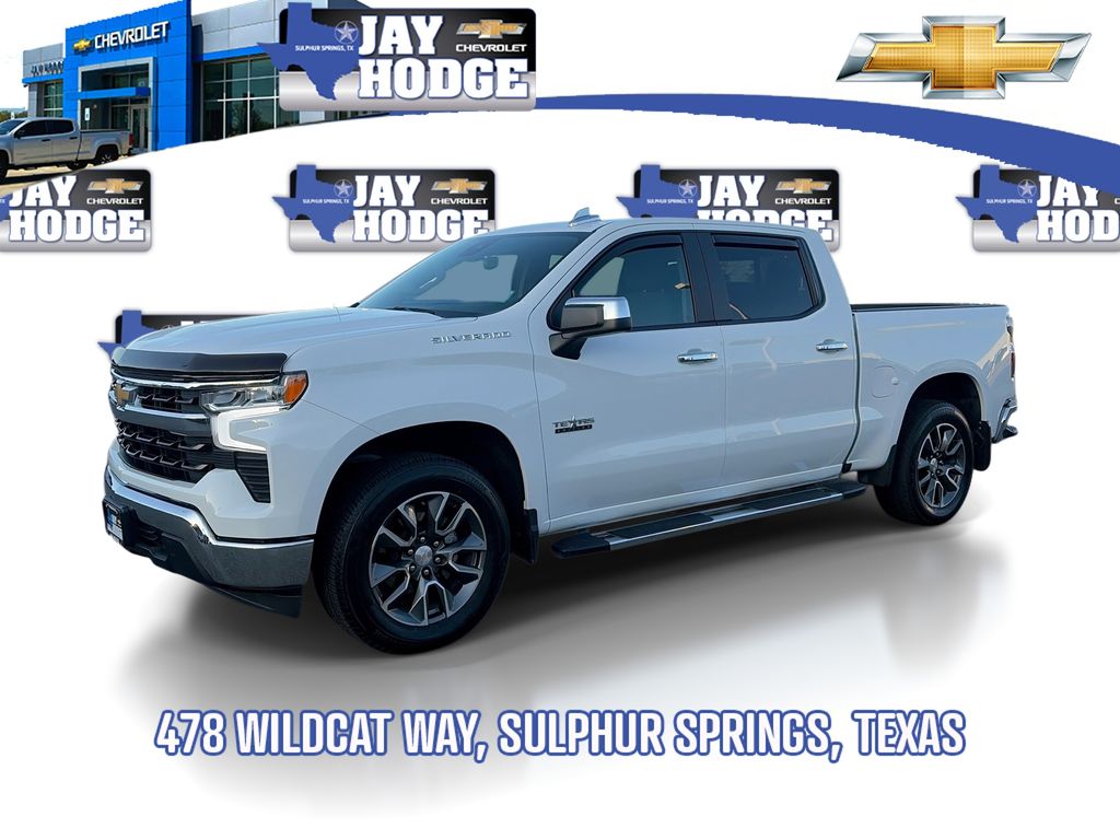 Summit White 2024 Chevrolet Silverado 1500 Pickup Truck 4X2 Automatic