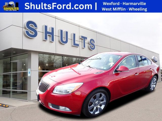 Crystal Red Tint 2012 Buick Regal Sedan 6-Speed Automatic Overdrive