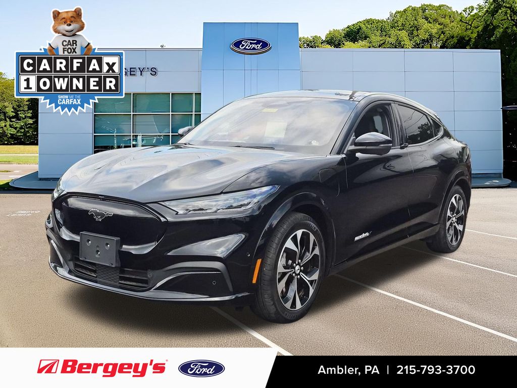 Shadow Black 2023 Ford Mustang Mach-E SUV / Crossover All-Wheel Drive 1-Speed Dual Clutch