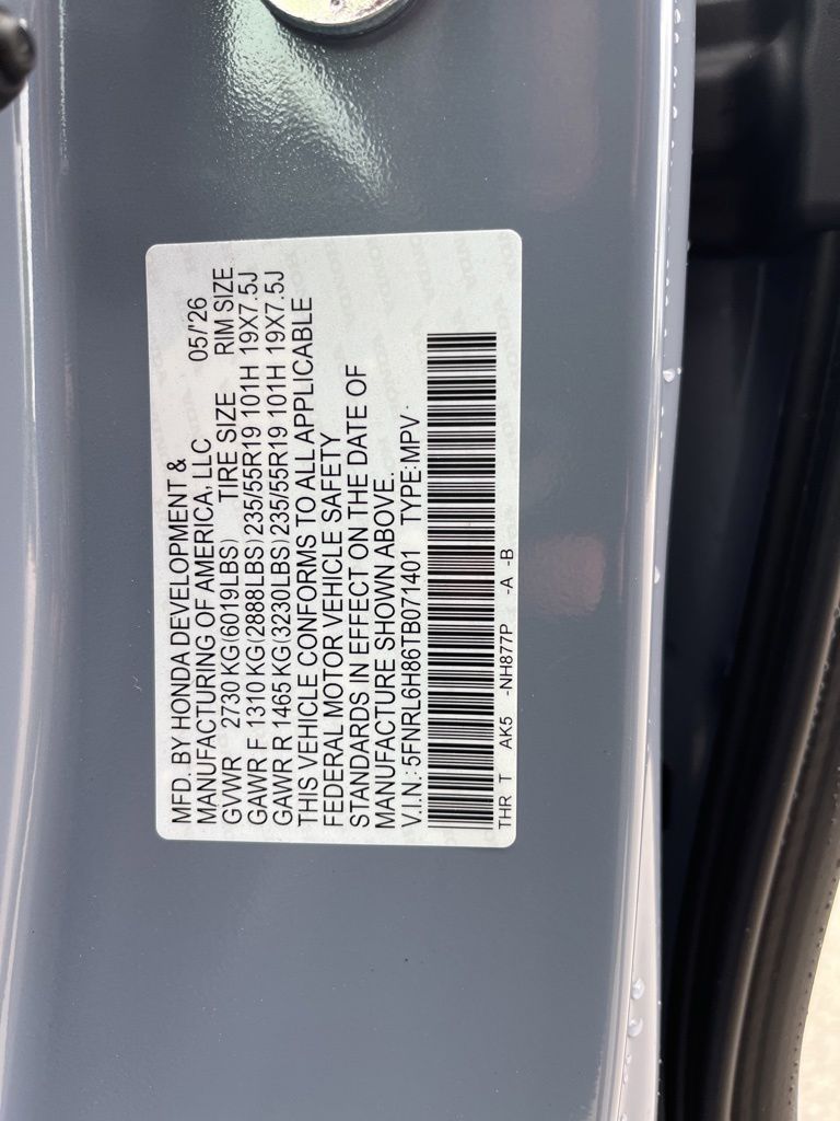 Thumbnail: 2026 Honda Odyssey - 5