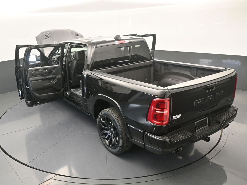 New 2026 Diamond Black Crystal Pearlcoat Ram Limited image 62