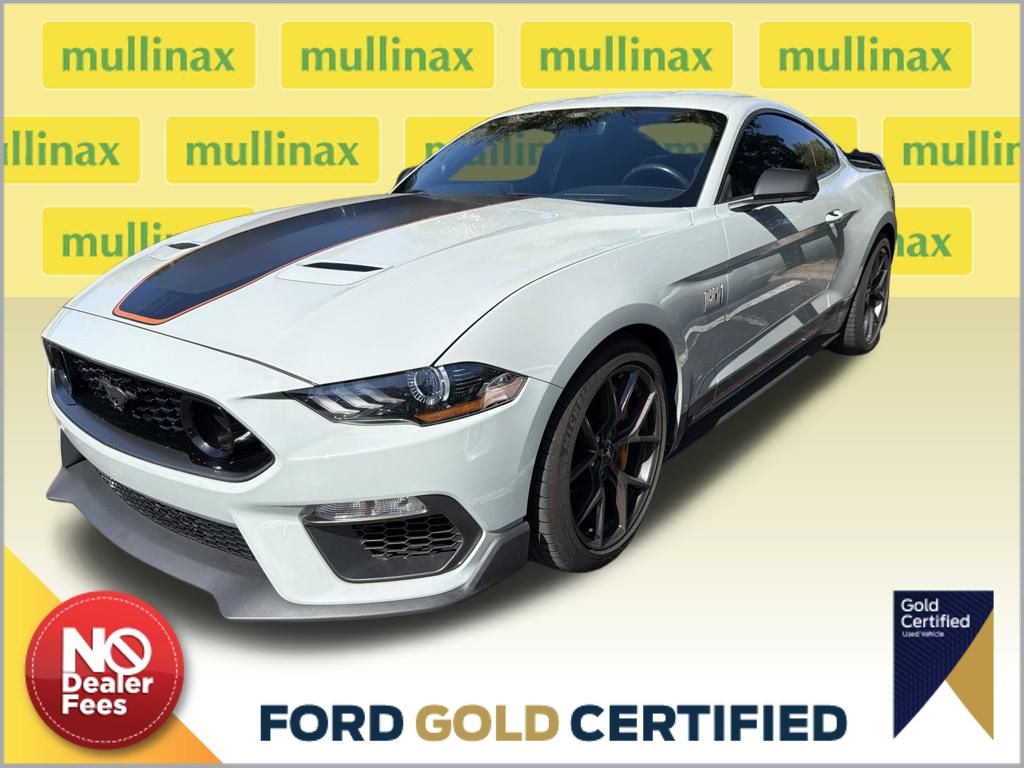 Gray 2022 Ford Mustang Coupe Rear-Wheel Drive Automatic