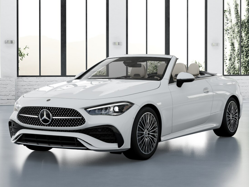 Polar White 2026 Mercedes-Benz CLE Convertible All-Wheel Drive 9-Speed Automatic
