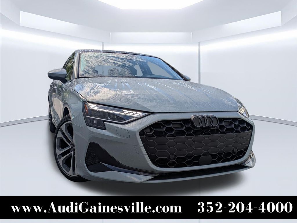 Arrow Gray Pearl Effect 2026 Audi A3 Hatchback All-Wheel Drive 7-Speed Automatic