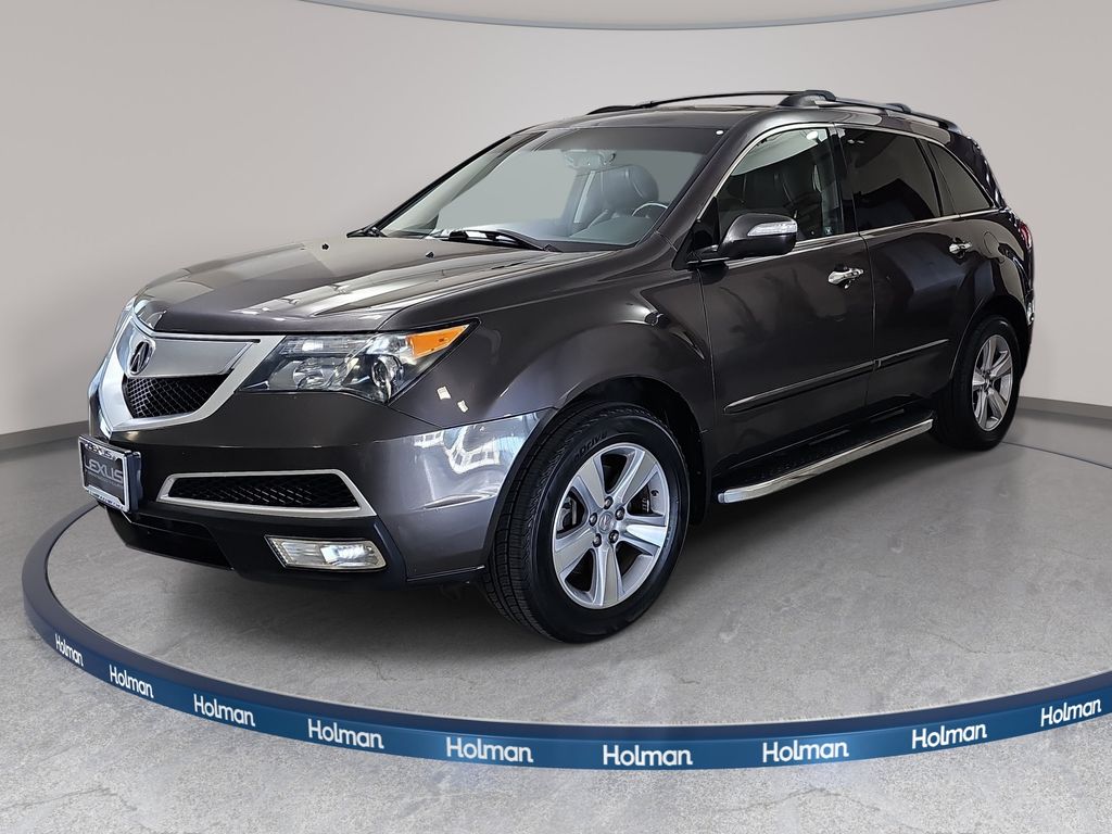 Crystal Black Pearl 2012 Acura MDX SUV / Crossover All-Wheel Drive 6-Speed Automatic