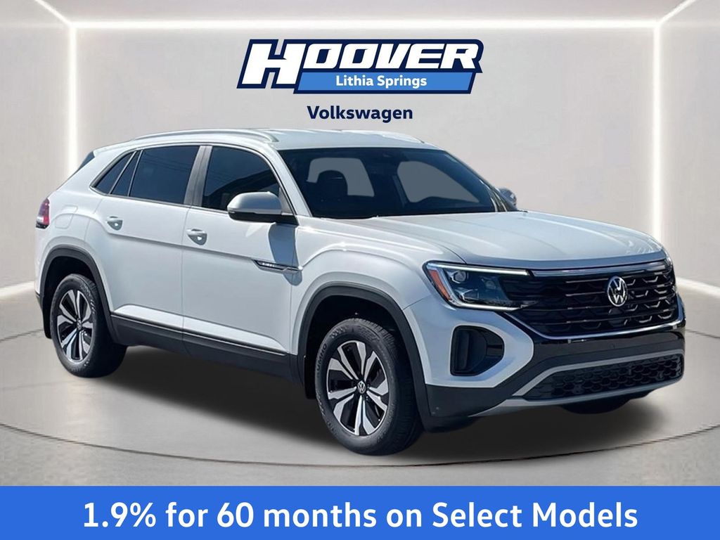 Opal White Pearl 2026 Volkswagen Atlas Cross Sport SUV / Crossover Front-Wheel Drive 8-Speed Automatic