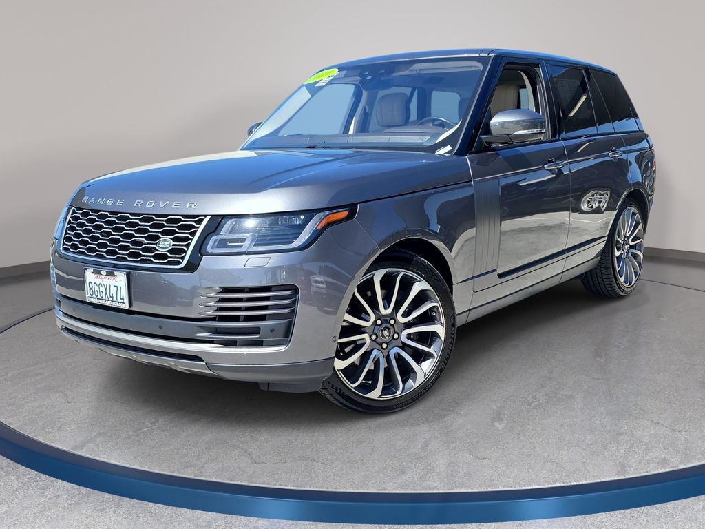 Corris Gray Metallic 2019 Land Rover Range Rover SUV / Crossover All-Wheel Drive 8-Speed Automatic
