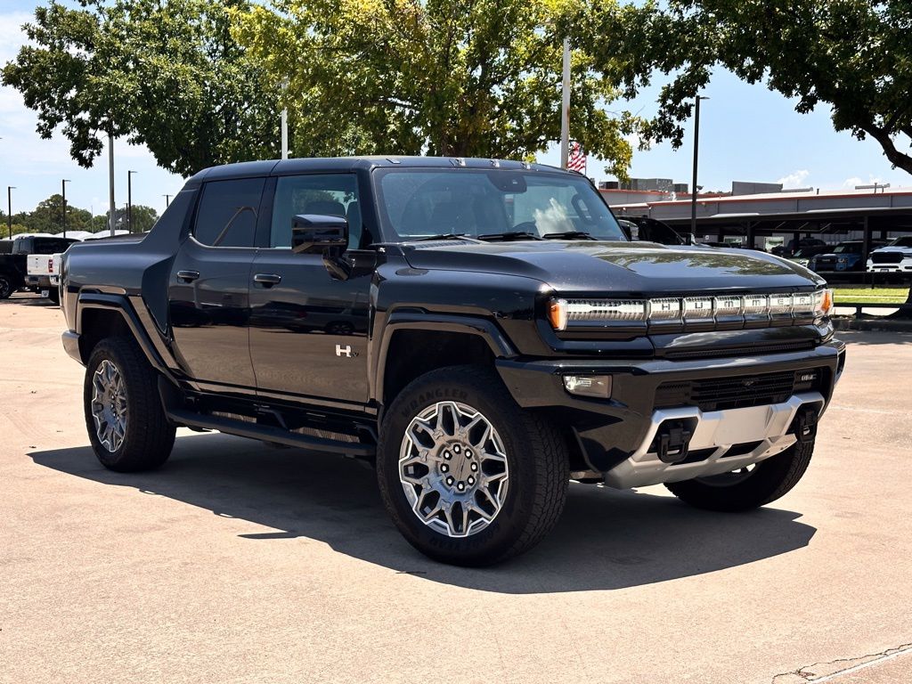 Void Black 2025 GMC Hummer EV Pickup Pickup Truck All-Wheel Drive 1-Speed Automatic