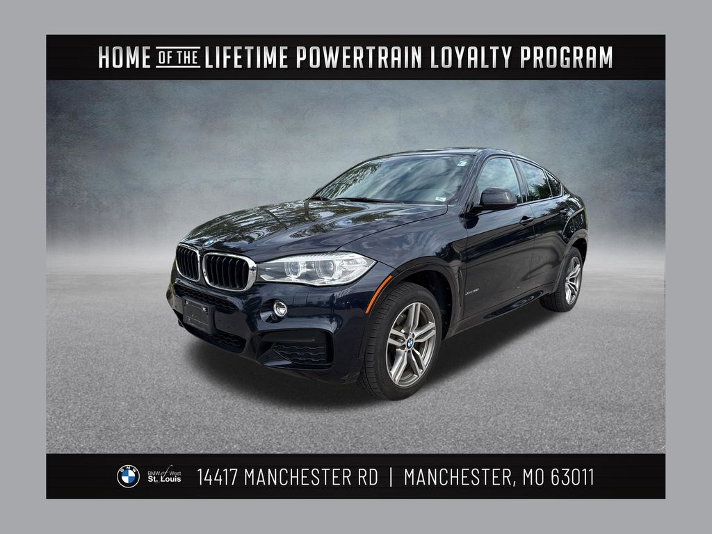 Carbon Black Metallic 2016 BMW X6 xDrive35i AWD SUV / Crossover All-Wheel Drive 8-Speed Automatic