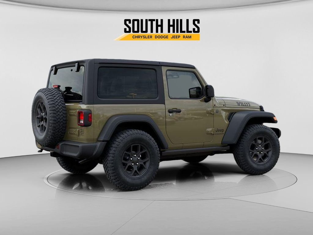 2026 Jeep Wrangler Willys Green at South Hills CDJR