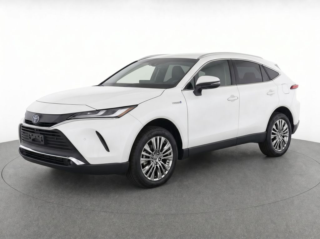 White 2021 Toyota Venza SUV / Crossover All-Wheel Drive Continuously Variable Transmission