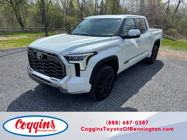 White (Wind Chill Pearl) 2025 Toyota Tundra Pickup Truck Four-Wheel Drive Automatic