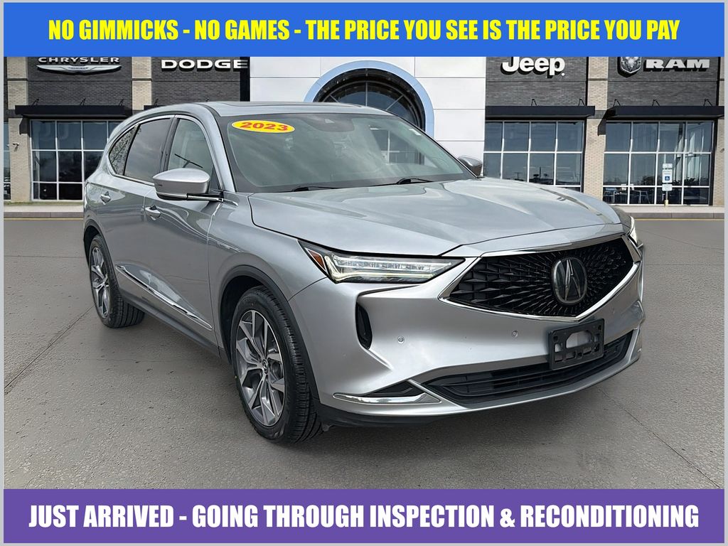 Lunar Silver Metallic 2023 Acura MDX SH-AWD with Technology Package SUV / Crossover All-Wheel Drive Automatic