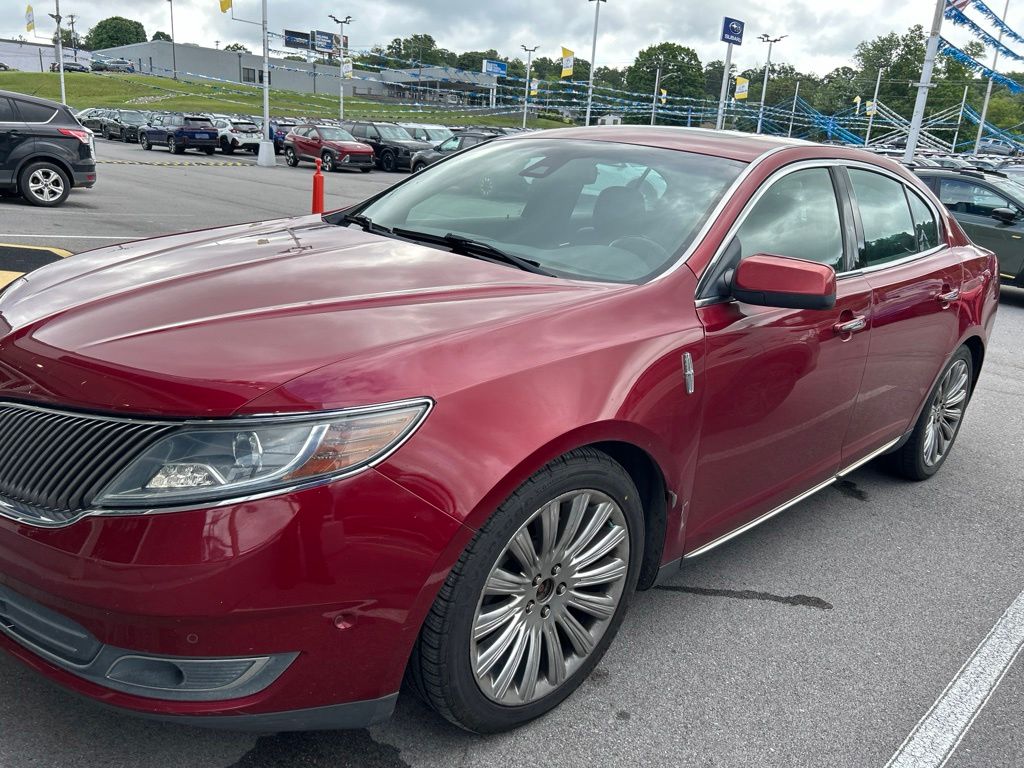 Gray 2013 Lincoln MKS Sedan All-Wheel Drive 6-Speed Automatic