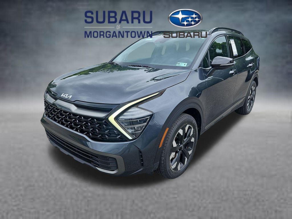 Gravity Gray 2024 Kia Sportage SUV / Crossover All-Wheel Drive 8-Speed Automatic