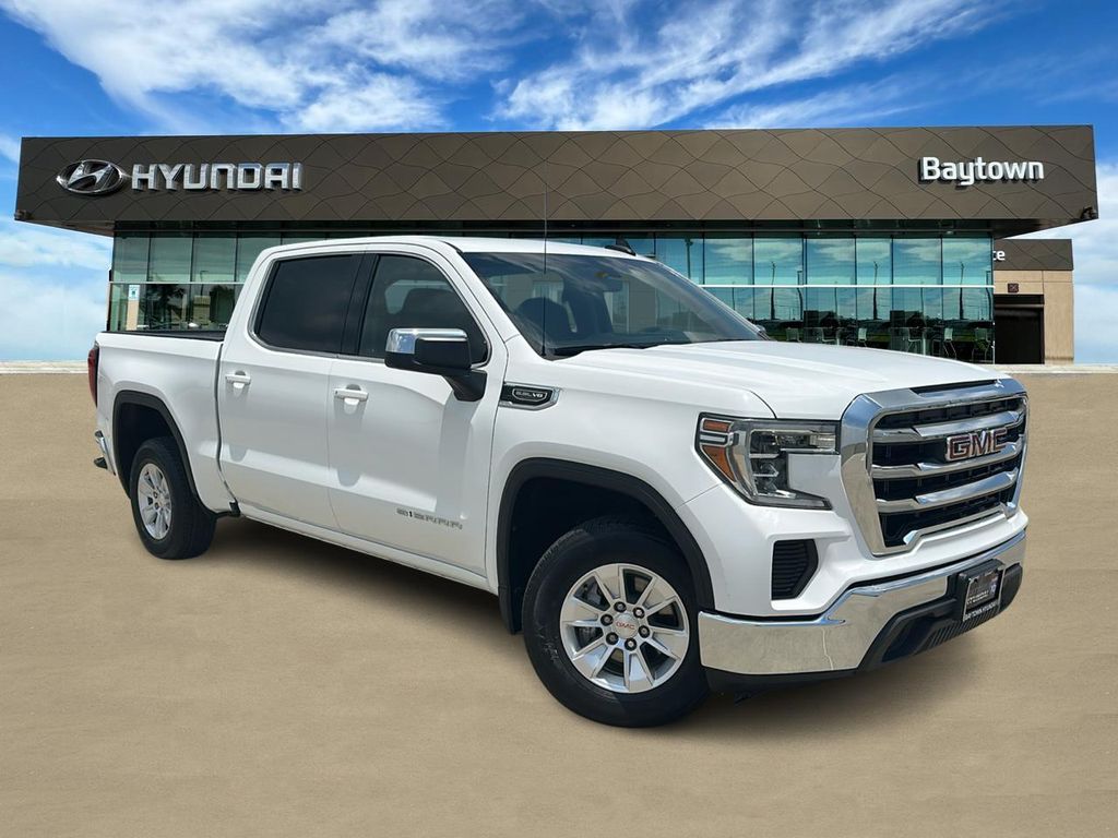 2019 GMC Sierra 1500 SLE White at Bravo Nissan