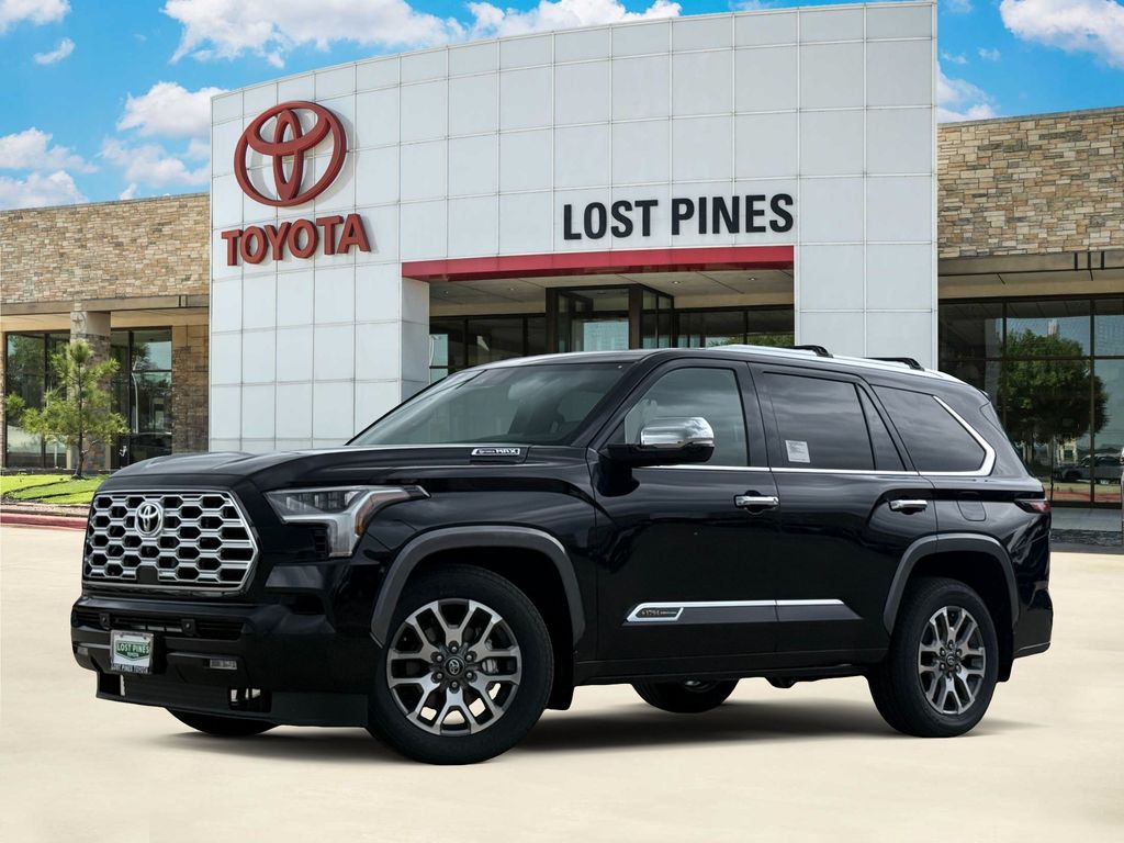 Black 2026 Toyota Sequoia SUV / Crossover Four-Wheel Drive Automatic