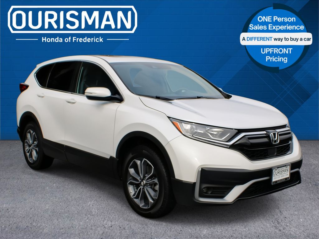 Crystal Black Pearl 2022 Honda CR-V EX-L AWD SUV / Crossover All-Wheel Drive Continuously Variable Transmission