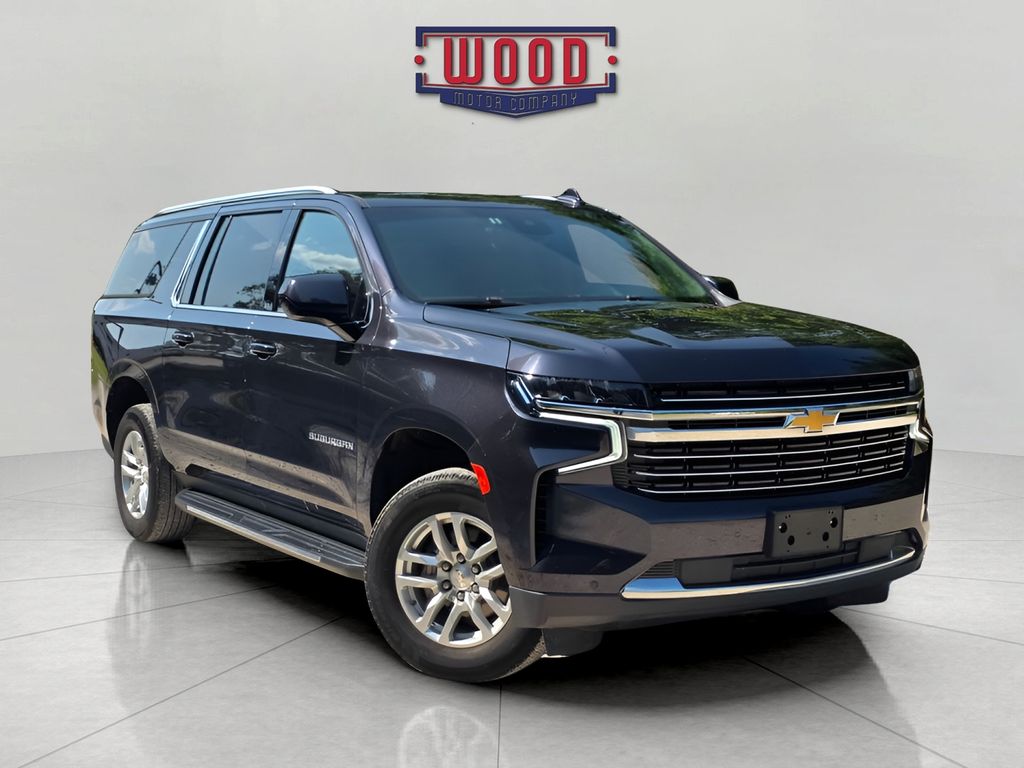 Dark Ash Metallic 2024 Chevrolet Suburban SUV / Crossover Four-Wheel Drive