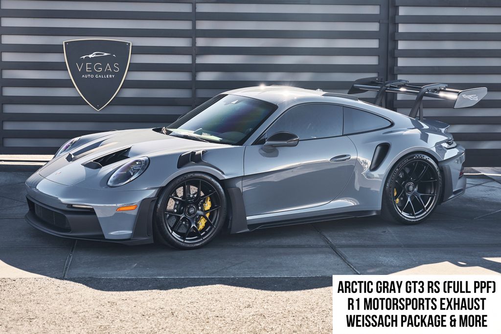 Gray 2024 Porsche 911 Coupe Rear-Wheel Drive 7-Speed Automatic