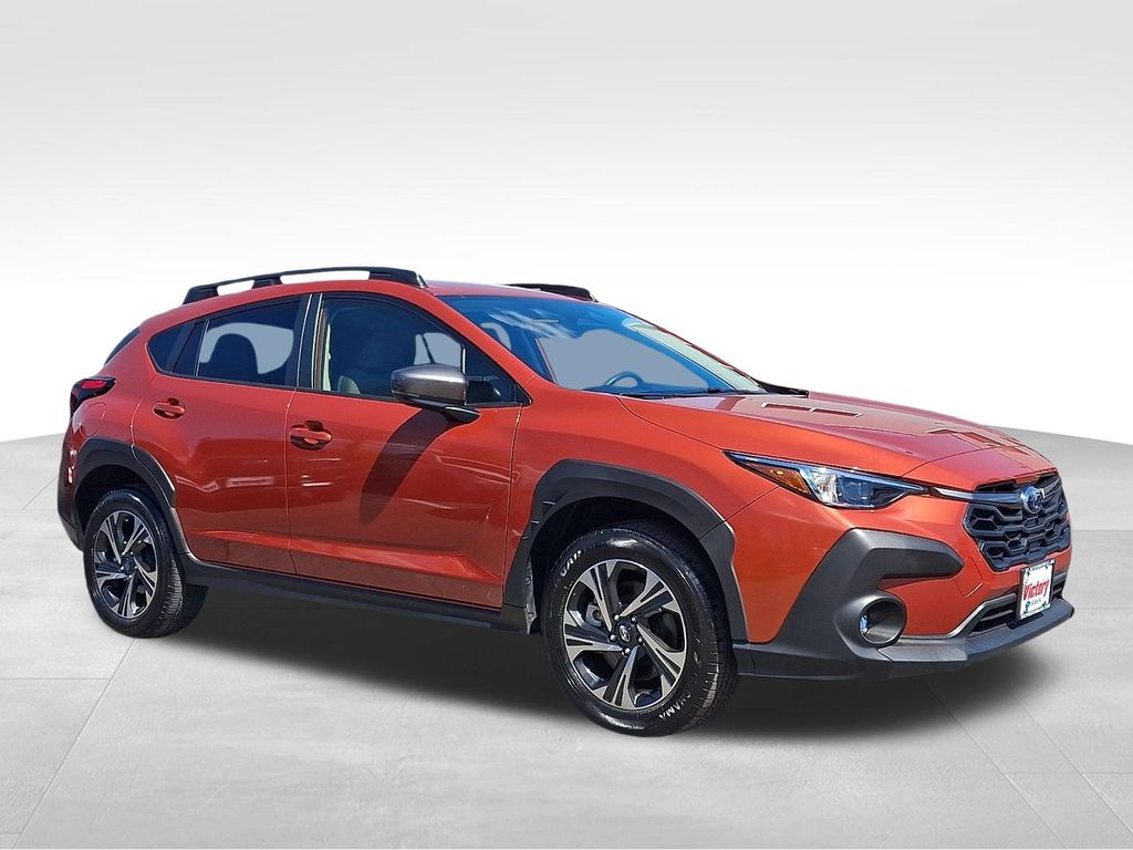 Sun Blaze Pearl 2024 Subaru Crosstrek Premium AWD SUV / Crossover All-Wheel Drive Continuously Variable Transmission