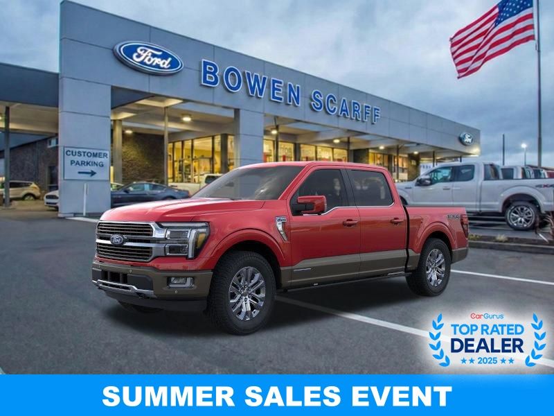 Ruby Red Metallic Tinted Clearcoat 2026 Ford F-150 Pickup Truck Four-Wheel Drive Automatic