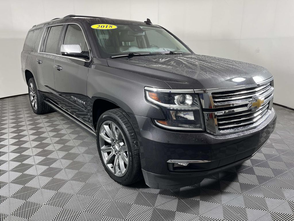 Gray (Tungsten Metallic) 2018 Chevrolet Suburban SUV / Crossover 4X2 6-Speed Automatic Overdrive