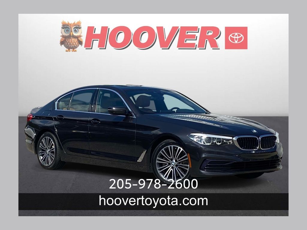 Gray (Dark Graphite Metallic) 2019 BMW 5 Series Sedan Rear-Wheel Drive 8-Speed Automatic