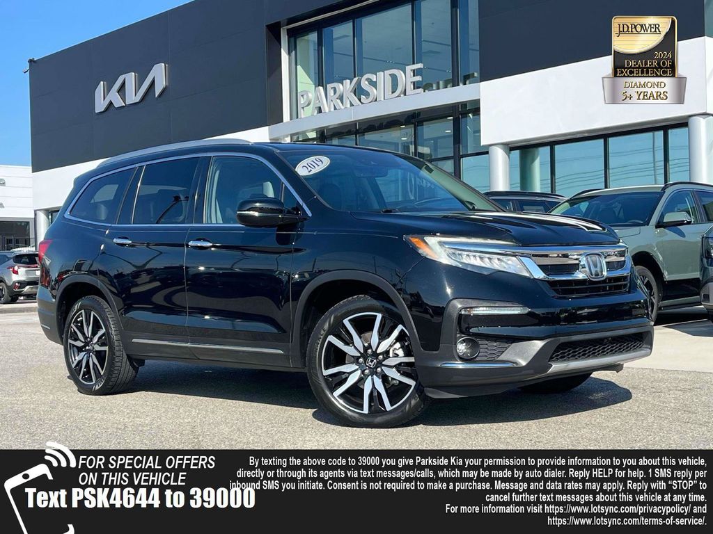 Black 2019 Honda Pilot SUV / Crossover All-Wheel Drive 9-Speed Automatic