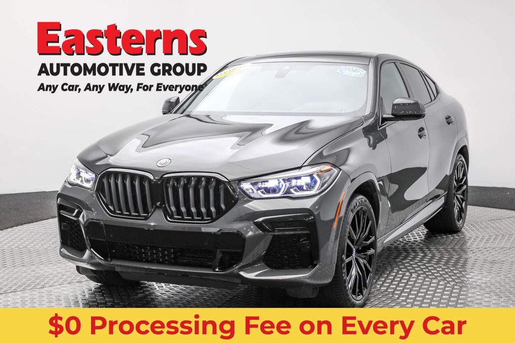 Dravit Gray Metallic 2023 BMW X6 M50i AWD SUV / Crossover All-Wheel Drive 8-Speed Automatic