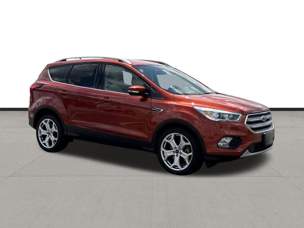 2019 Ford Escape Titanium Orange at Bayshore Chrysler Jeep Dodge Ram